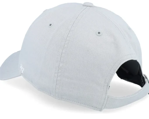 Outlet 47 Brand New York Yankees Base Runner Clean Up Dad Cap - Grey