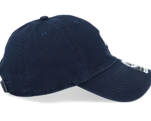 Outlet 47 Brand New York Yankees Base Runner Clean Up Navy/White Adjustable - Blue