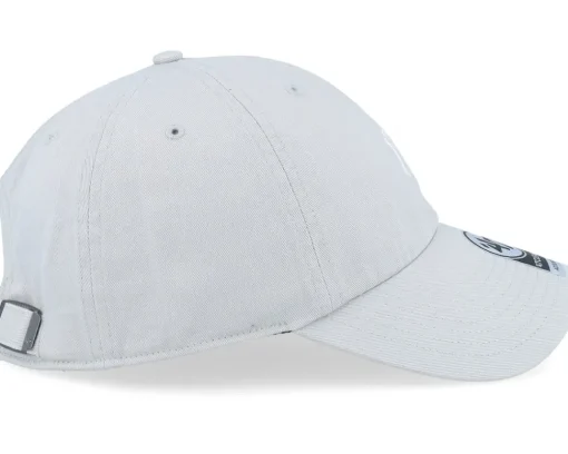Outlet 47 Brand New York Yankees Base Runner Clean Up Dad Cap - Grey