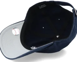 Outlet 47 Brand New York Yankees Base Runner Clean Up Navy/White Adjustable - Blue