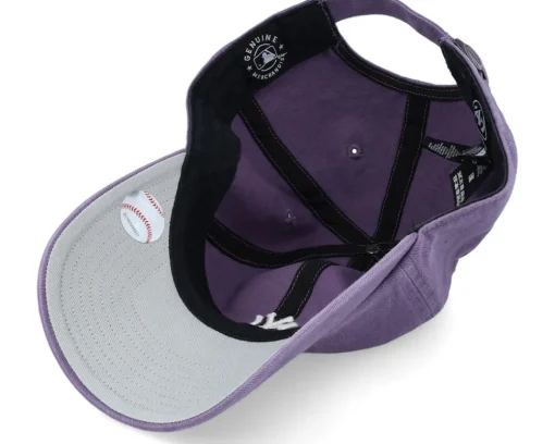 Sale 47 Brand New York Yankees Base Runner Clean Up Iris Dad Cap - Purple