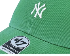 Sale 47 Brand New York Yankees Base Runner Clean Up Kelly Dad Cap - Green