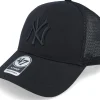 Trucker-47 Brand New York Yankees Branson Black Trucker -