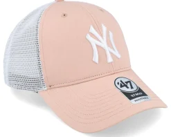 Online 47 Brand New York Yankees Branson Mvp Dusty Mauve/White Trucker - Red