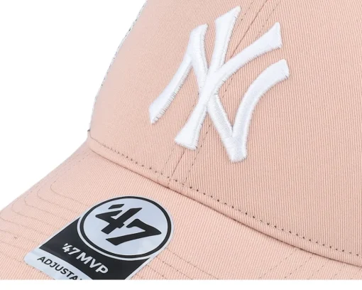 Online 47 Brand New York Yankees Branson Mvp Dusty Mauve/White Trucker - Red