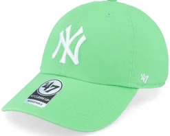 Dad Cap-47 Brand New York Yankees Clean Up Green Apple Dad Cap -