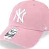 Dad Cap-47 Brand New York Yankees Clean Up Mauve -