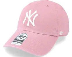 Dad Cap-47 Brand New York Yankees Clean Up Mauve -