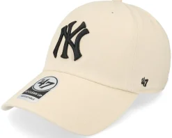 Dad Cap-47 Brand New York Yankees Clean Up Natural Dad Cap -
