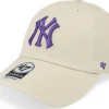 Dad Cap-47 Brand New York Yankees Clean Up Bone Dad/Purple Cap -
