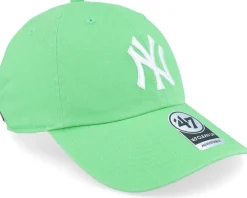 Dad Cap-47 Brand New York Yankees Clean Up Green Apple Dad Cap -