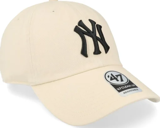 Dad Cap-47 Brand New York Yankees Clean Up Natural Dad Cap -