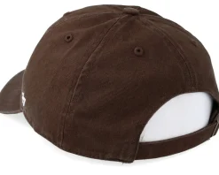 Outlet 47 Brand New York Yankees Clean Up Brown/White Adjustable -