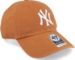 Best 47 Brand New York Yankees Clean Up Burnt Orange Adjustable -