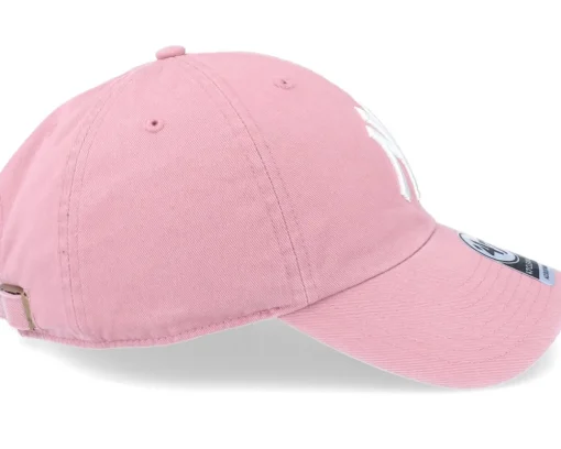 Dad Cap-47 Brand New York Yankees Clean Up Mauve -
