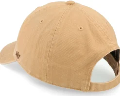 Dad Cap-47 Brand New York Yankees Clean Up Camel Dad Cap - Beige