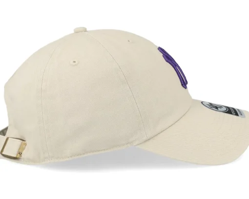 Dad Cap-47 Brand New York Yankees Clean Up Bone Dad/Purple Cap -
