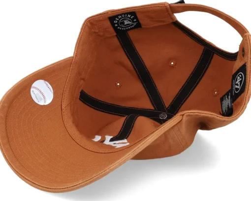 Best 47 Brand New York Yankees Clean Up Burnt Orange Adjustable -