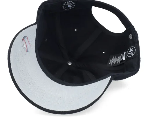 Dad Cap-47 Brand New York Yankees Matte Finish Clean Up Black Dad Cap -