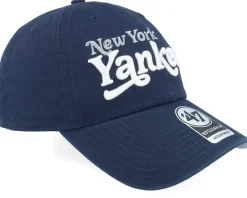 Dad Cap-47 Brand New York Yankees MLB 47 Clean Up Cap Navy Dad Cap -