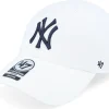 Outlet 47 Brand New York Yankees MLB 47 Franchise Cap White Unconstructed Fitted -