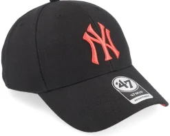 Adjustable-47 Brand New York Yankees MLB Ballpark Mvp Black Adjustable -