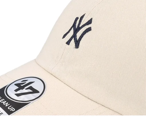 Online 47 Brand New York Yankees MLB Base Runner Clean Up Natural Dad Cap - Beige