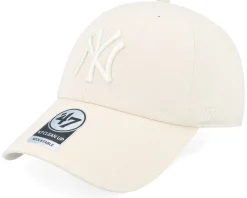 Dad Cap-47 Brand New York Yankees MLB Clean Up Cap Natural Dad Cap -