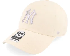 Dad Cap-47 Brand New York Yankees MLB Clean Up Natural Dad Cap -