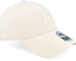 Dad Cap-47 Brand New York Yankees MLB Clean Up Cap Natural Dad Cap -