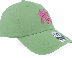 Dad Cap-47 Brand New York Yankees MLB Clean Up Cap Fatigue Green Dad Cap -