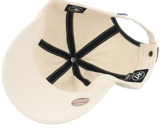 Dad Cap-47 Brand New York Yankees MLB Clean Up Cap Natural Dad Cap -