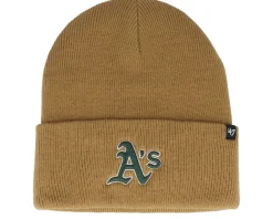 Cuff Beanies-47 Brand New York Yankees MLB Haymaker Sandalwood Cuff - Green