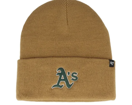 Cuff Beanies-47 Brand New York Yankees MLB Haymaker Sandalwood Cuff - Green