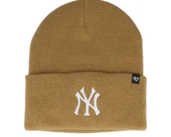 Cuff Beanies-47 Brand New York Yankees MLB Haymaker Sandalwood Cuff - Green