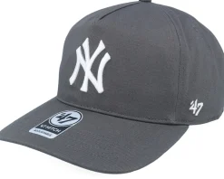 Fashion 47 Brand New York Yankees MLB Hitch Cap Charcoal A-frame Adjustable -