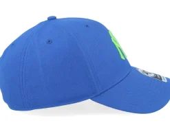 Adjustable-47 Brand New York Yankees MLB Mvp Cap Sonic Blue Dad Cap -
