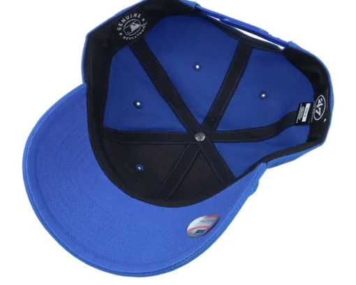 Adjustable-47 Brand New York Yankees MLB Mvp Cap Sonic Blue Dad Cap -