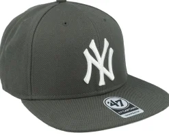 Snapback-47 Brand New York Yankees No Shot 47 Captain Charcoal Snapback -