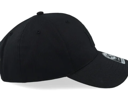 Adjustable-47 Brand New York Yankees Raised Basic Mvp Black Adjustable -