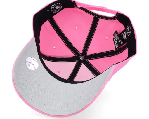 Sale 47 Brand New York Yankees Raised Basic Mvp Rose/White Adjustable - Pink