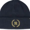Cuff Beanies-47 Brand New York Yankees Sky High 47 Cuff Knit Beanie Navy Cuff -