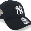 Outlet 47 Brand New York Yankees World Series Double Under Clean Up Dad Cap - Black