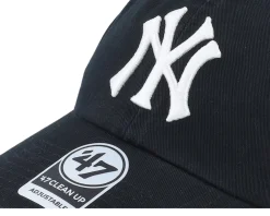 Outlet 47 Brand New York Yankees World Series Double Under Clean Up Dad Cap - Black