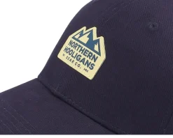 Adjustable-Northern Hooligans New-peaks Strapback Cap Dark Adjustable - Blue