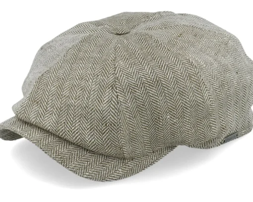 Fashion Wigéns Newsboy Classic Cap 506 Olive Flat Cap -