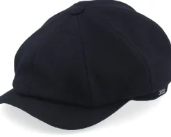 Hot Wigéns Newsboy Classic Cap Black Flat Cap -