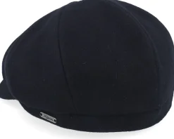 Hot Wigéns Newsboy Classic Cap Black Flat Cap -