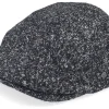 Discount Upfront Newsboy Hat Beauty Flat Cap - Black