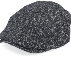 Discount Upfront Newsboy Hat Beauty Flat Cap - Black